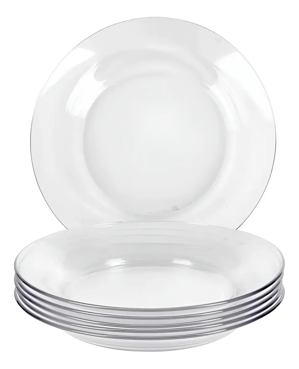 Conjunto de Pratos Fundos Astral 12 Peças Duralex 1