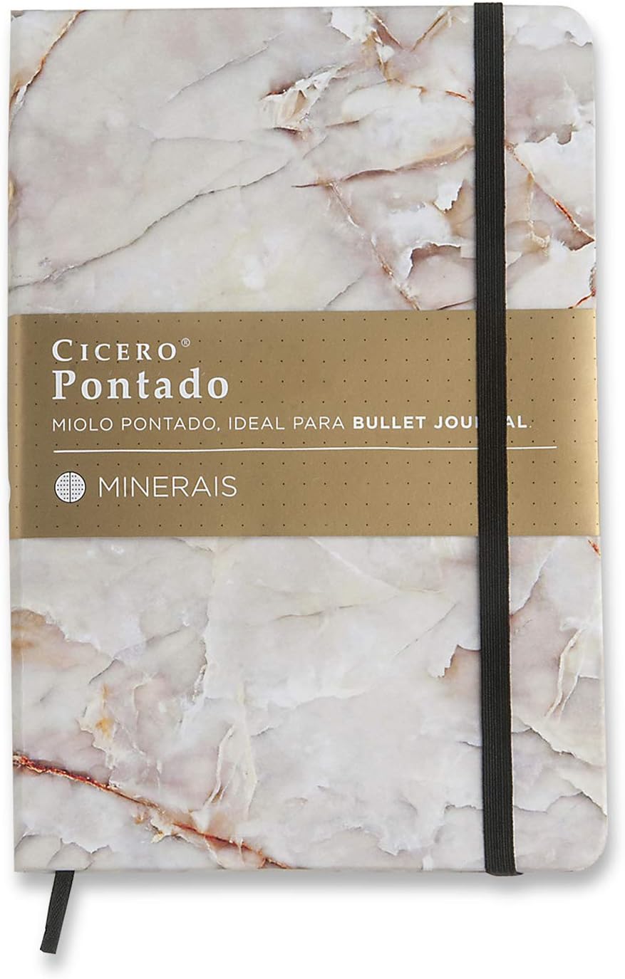 Caderneta Cicero Minerais Pontado 1