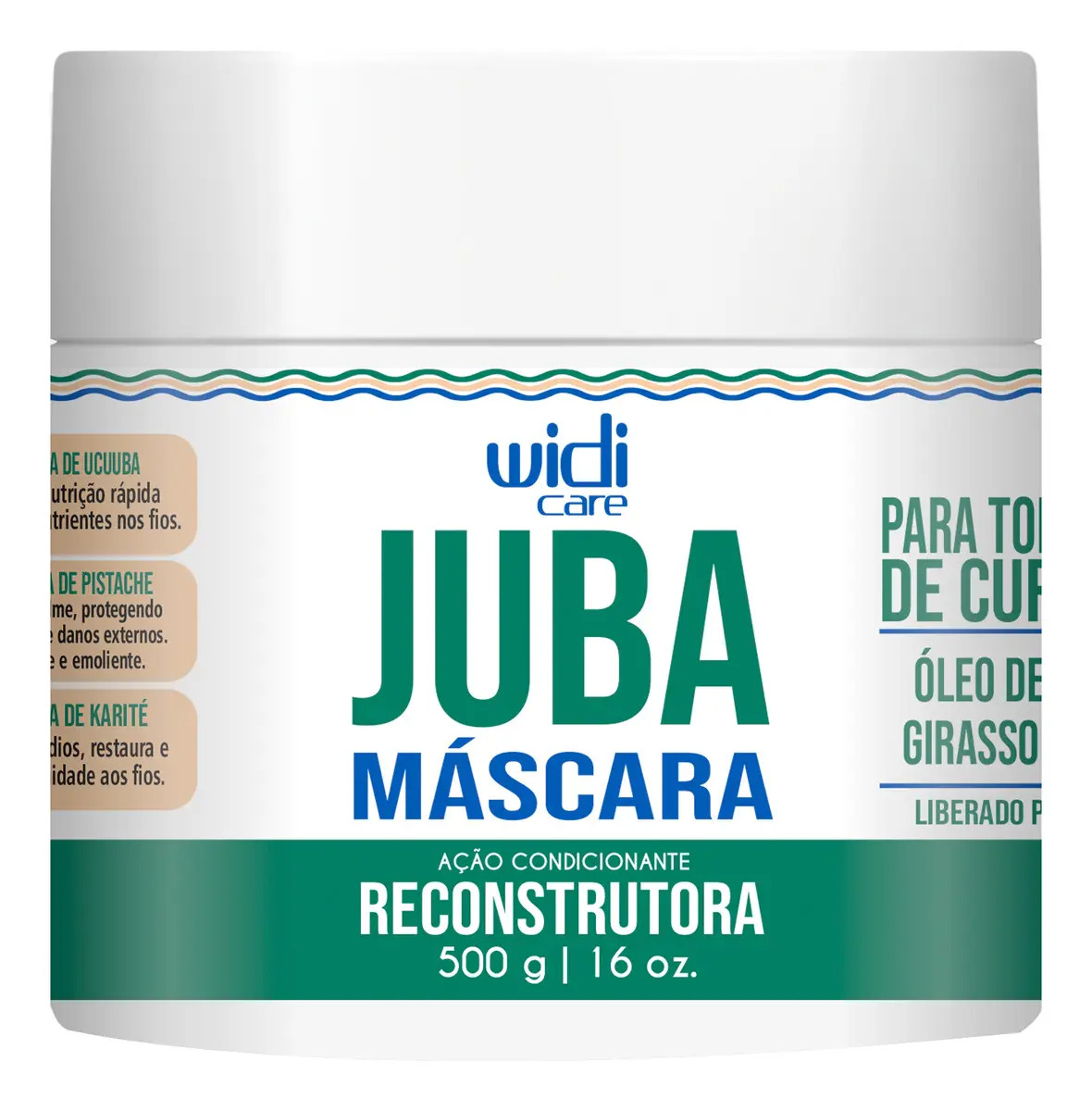 Máscara Reconstrução Juba 1