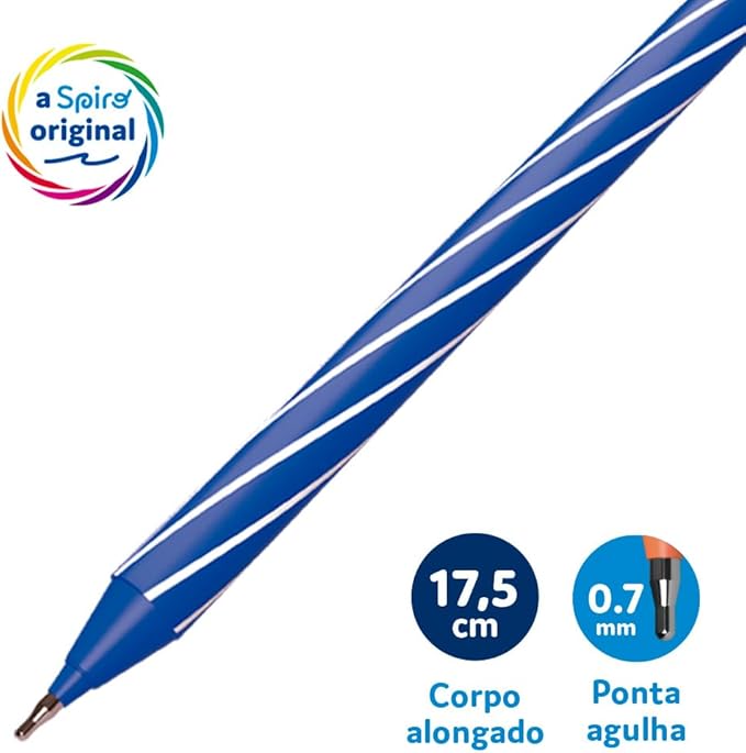 Caneta Esferográfica Spiro 2
