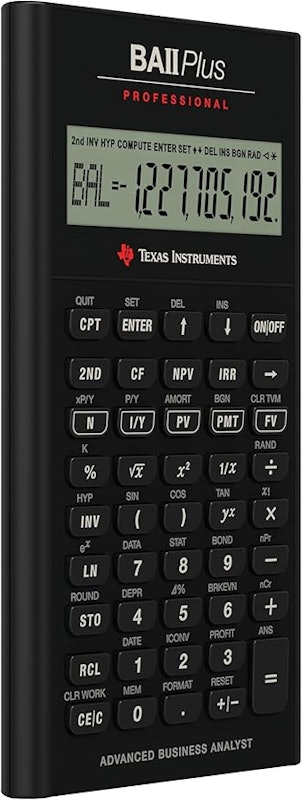 Calculadora Profissional BA II Plus™ 3