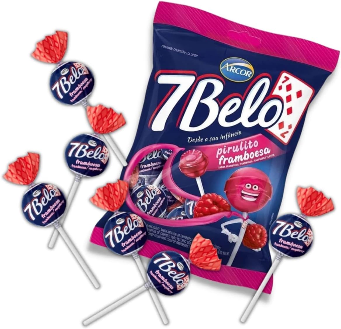 Pirulito 7 Belo Framboesa 2