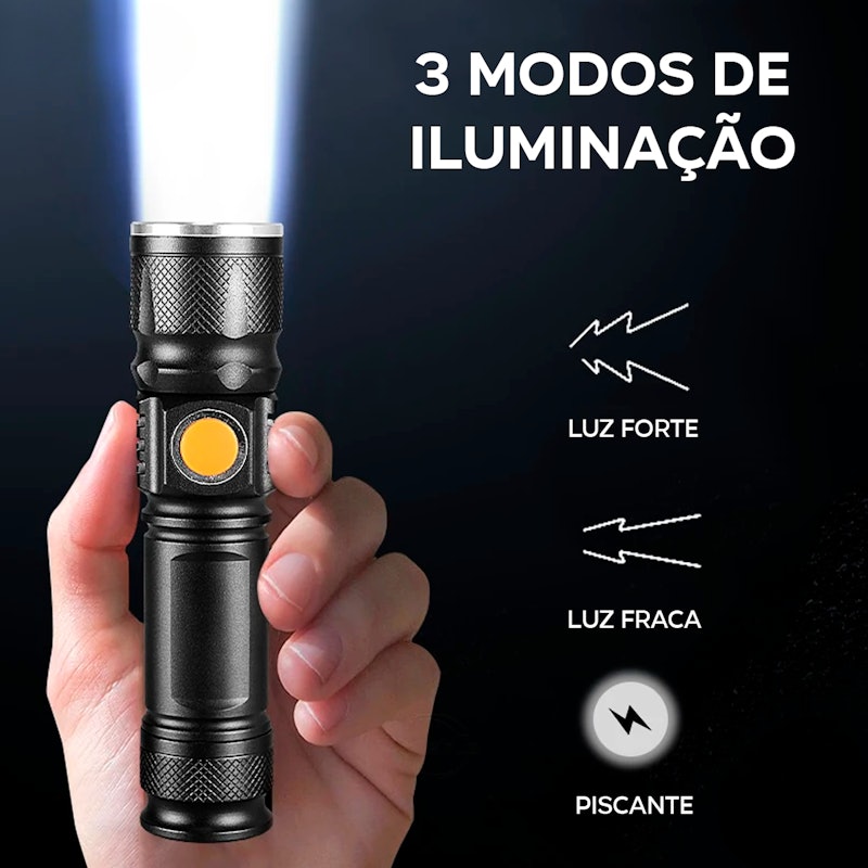 Mini Lanterna Super Potente Led T6 5