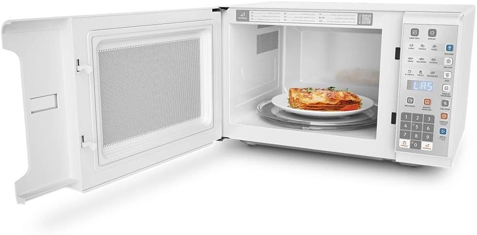 Micro-ondas 31L Branco com Painel Integrado e Display Econômico 3