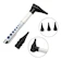 CONTECK Otoscópio Médico c/ Estojo Caneta Lanterna + Pilhas 1