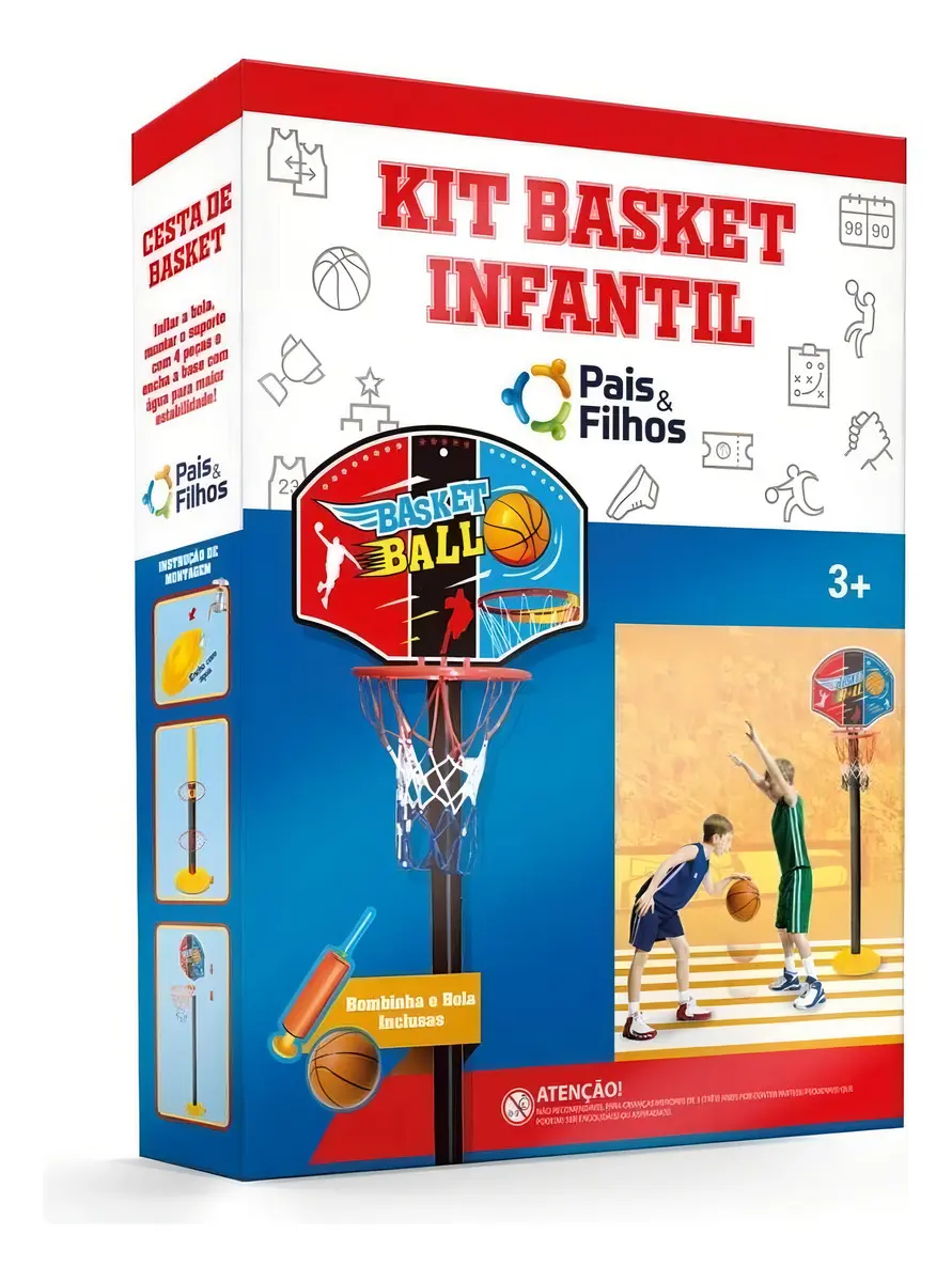 Kit Basquete Infantil 3