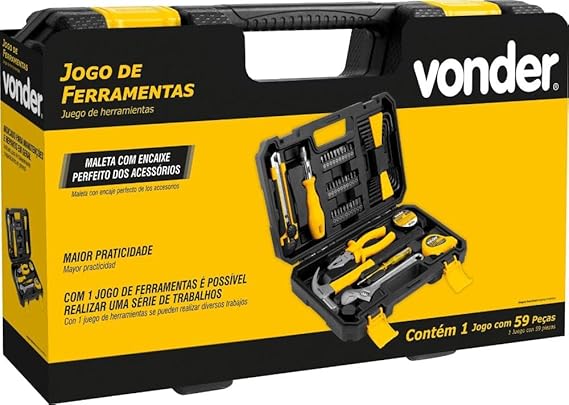 Jogo de Ferramentas 59 Peças 3