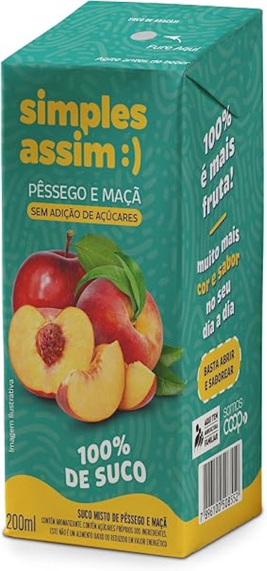 Suco Pêssego e Maçã Simples Assim 1