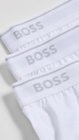 Pack de 3 Cuecas de Algodão Elástico com Logo na Cintura 4
