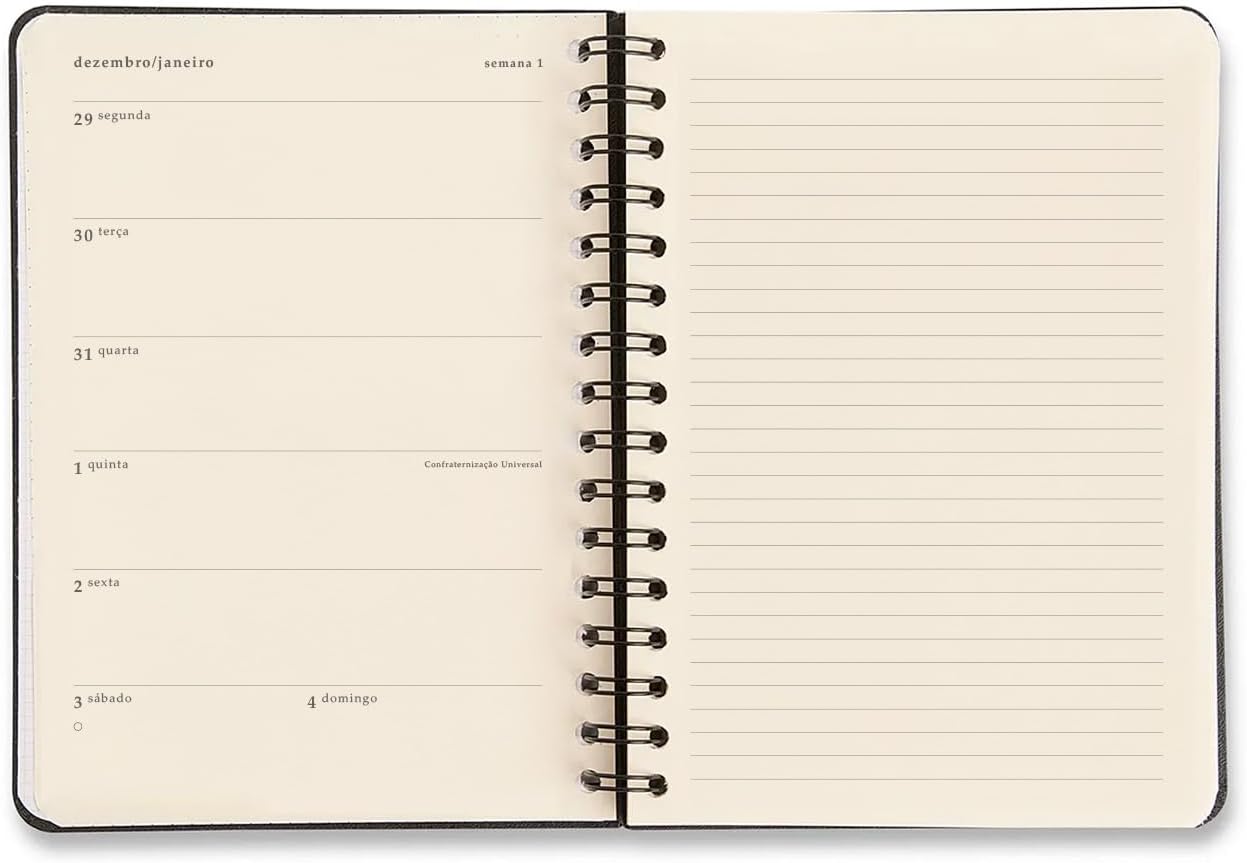 Agenda Planner Wire-o 2026 2