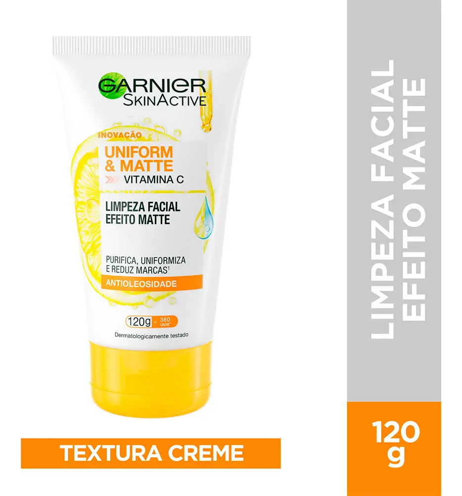 Sabonete Facial Antioleosidade Garnier Uniform & Matte 2