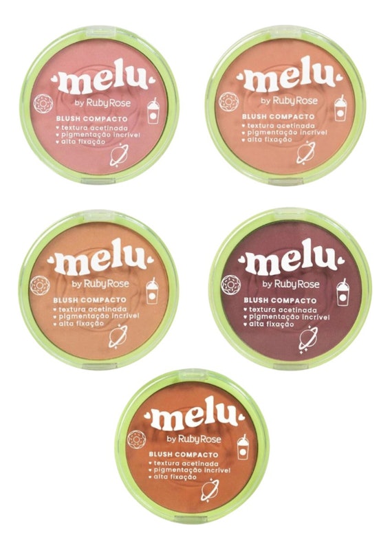 Blush Compacto Melu 2