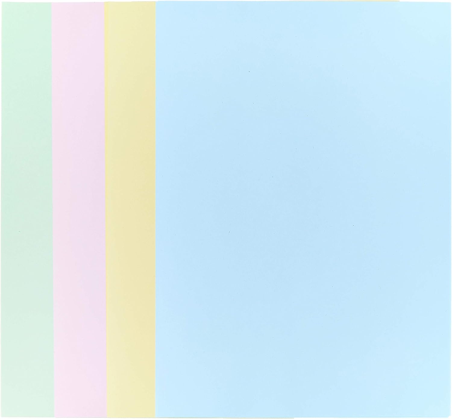 Papel Sulfite Jandainha A4, 4 Cores Pastel, 75 g, 100 Folhas 2