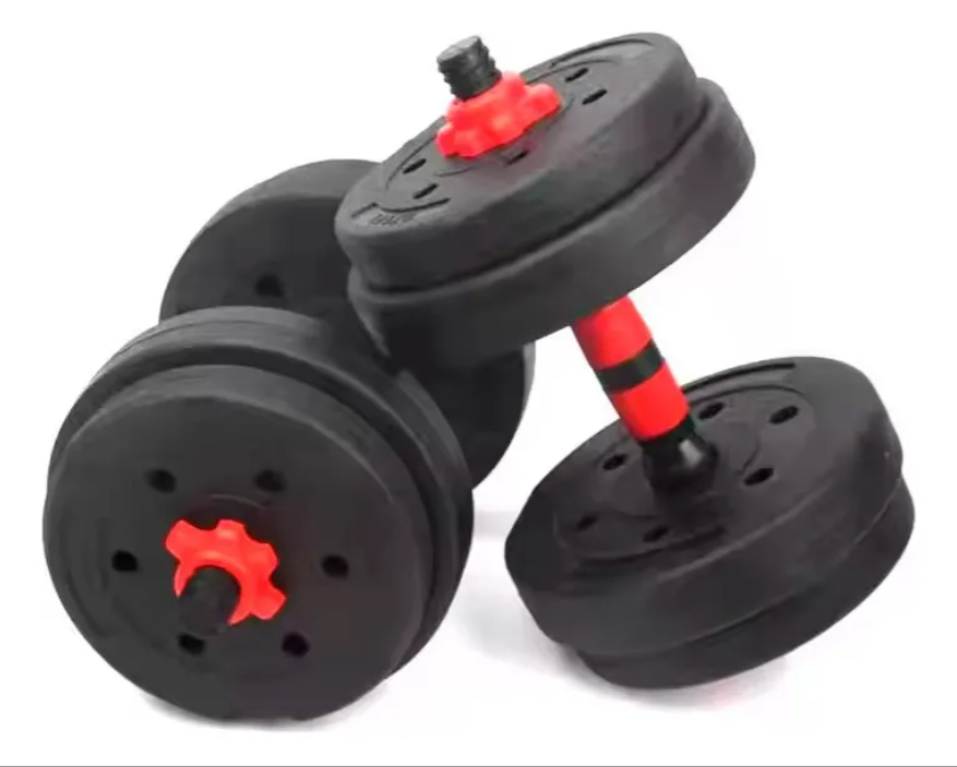 Kit Halteres de Anilhas e Barras Ajustáveis 14 kg  5