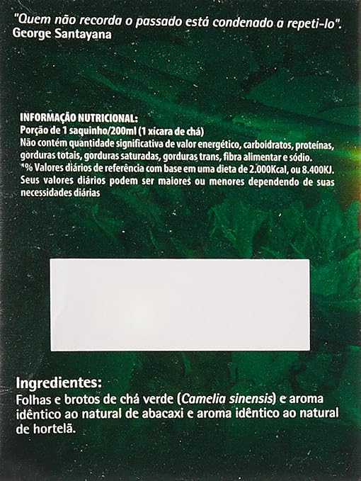 Chá Real Verde Sabor Abacaxi com Hortelã 2