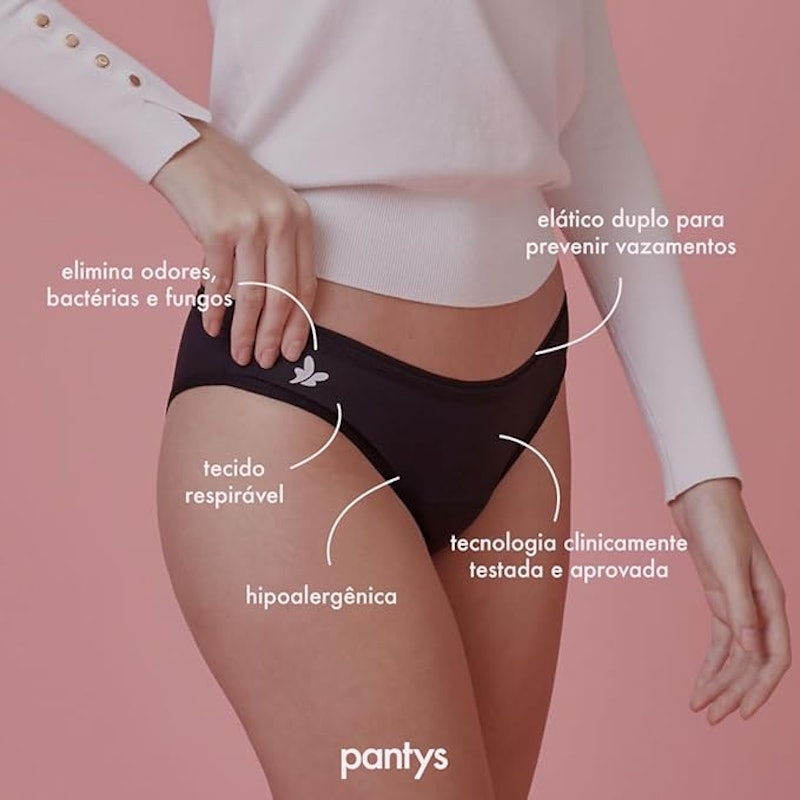 Calcinha Absorvente Pantys & Sempre Livre - Básica 3