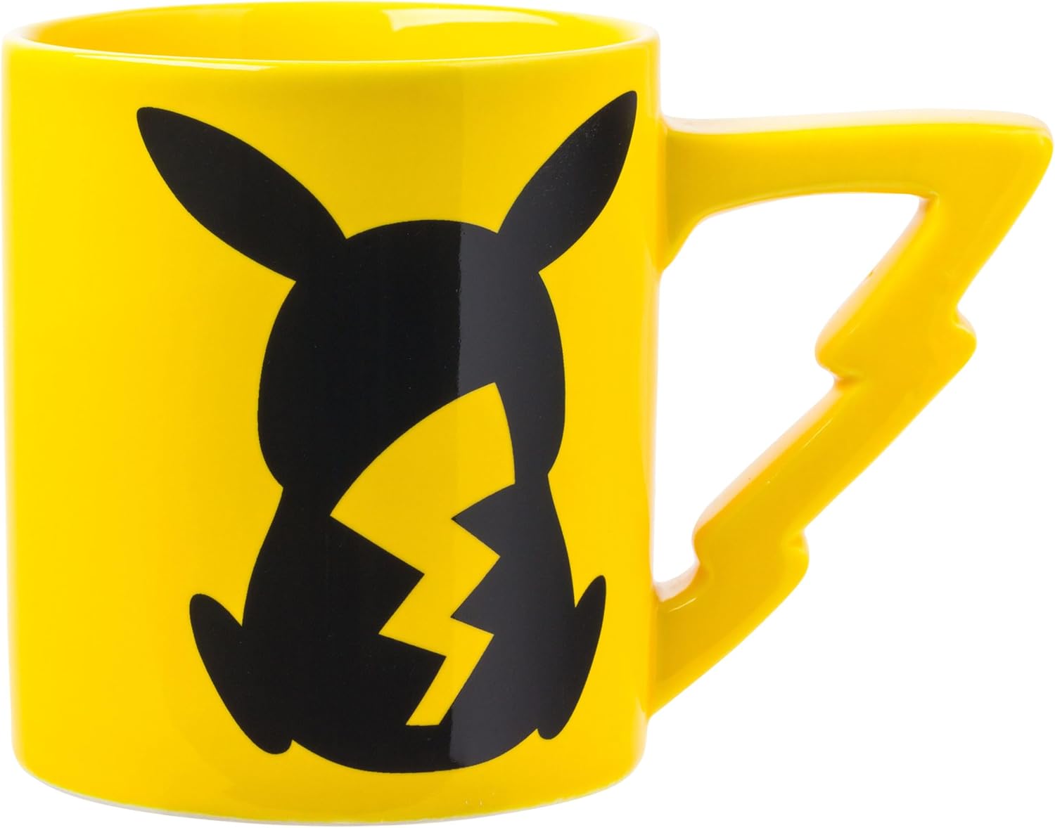 Caneca de Cerâmica Pokémon Pikachu com Cabo Esculpido de Raio 1