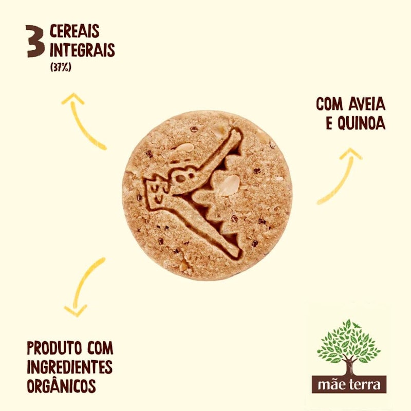 Biscoito Mãe Terra Zooreta Maizena Integral 5