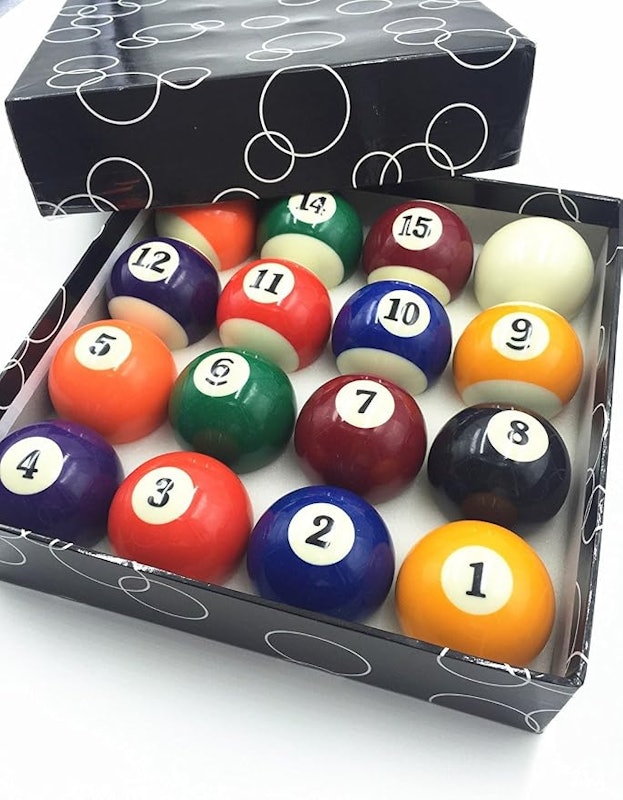 Conjunto de 16 Bolas de Mesa de Bilhar de Sinuca TGA Sports 1