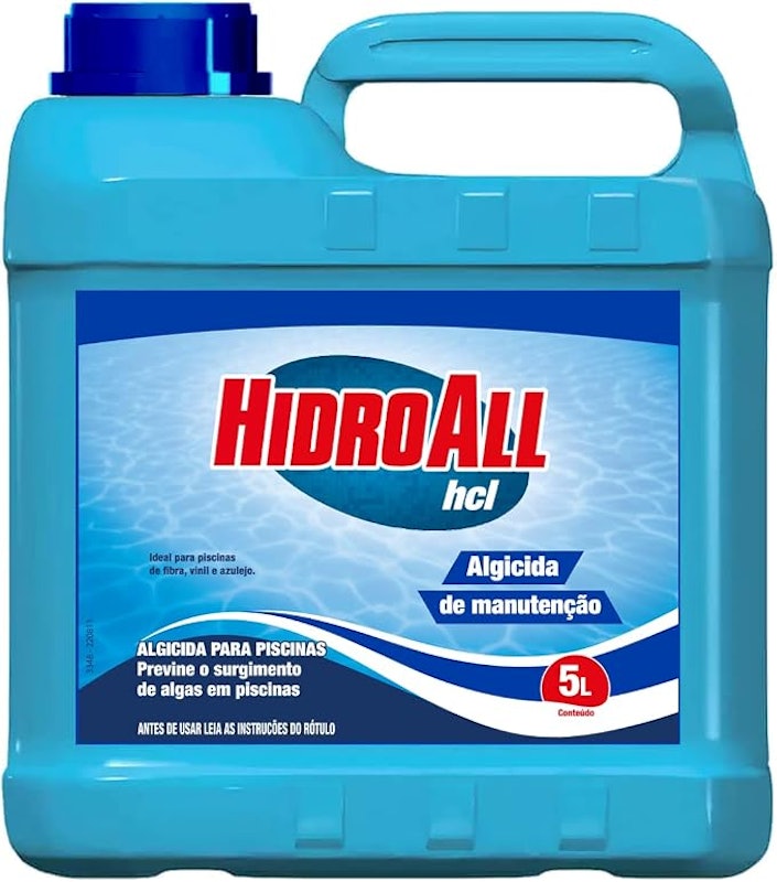 Algicida de Manutenção HCL 5 L 1