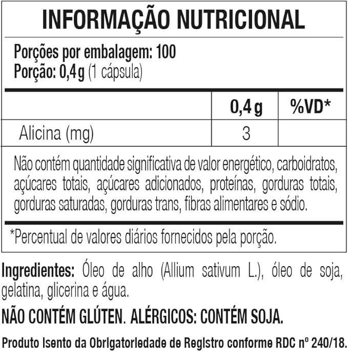Óleo de Alho 1500 mg  4