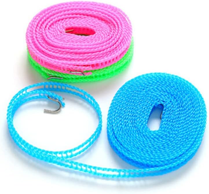 Kit de 3 Cordas Ajustáveis Varal para Roupa 1