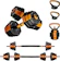JOYFOX Kit Halteres Ajustáveis 15 kg 1