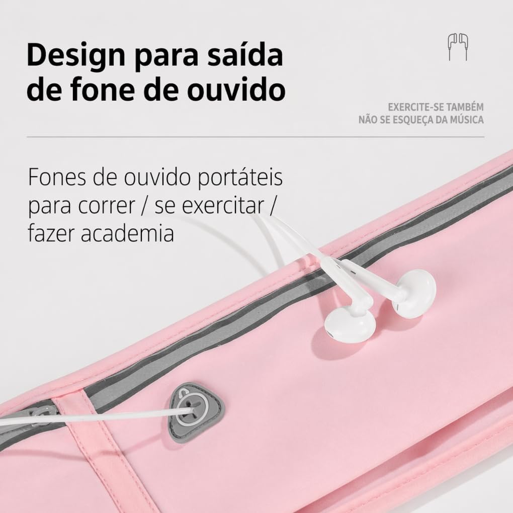Pochete Esportiva Slim para Corrida e Academia 3