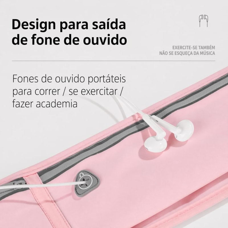 Pochete Esportiva Slim para Corrida e Academia 3