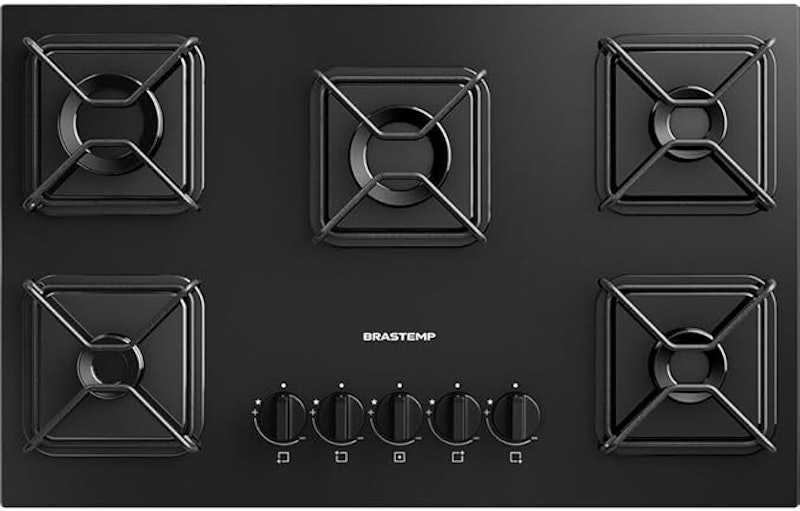 Cooktop 5 Bocas a Gás Brastemp 1