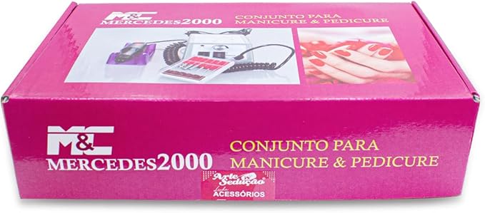 Lixadeira Motor Unhas Elétrica Profissional Mercedes 4