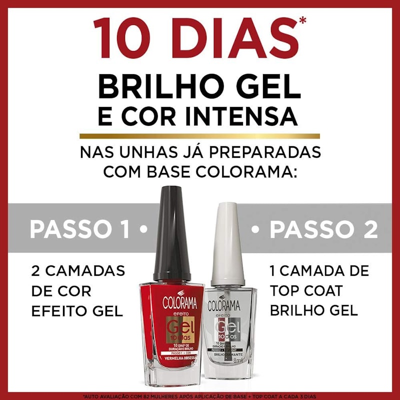 Esmalte Colorama Efeito Gel 3