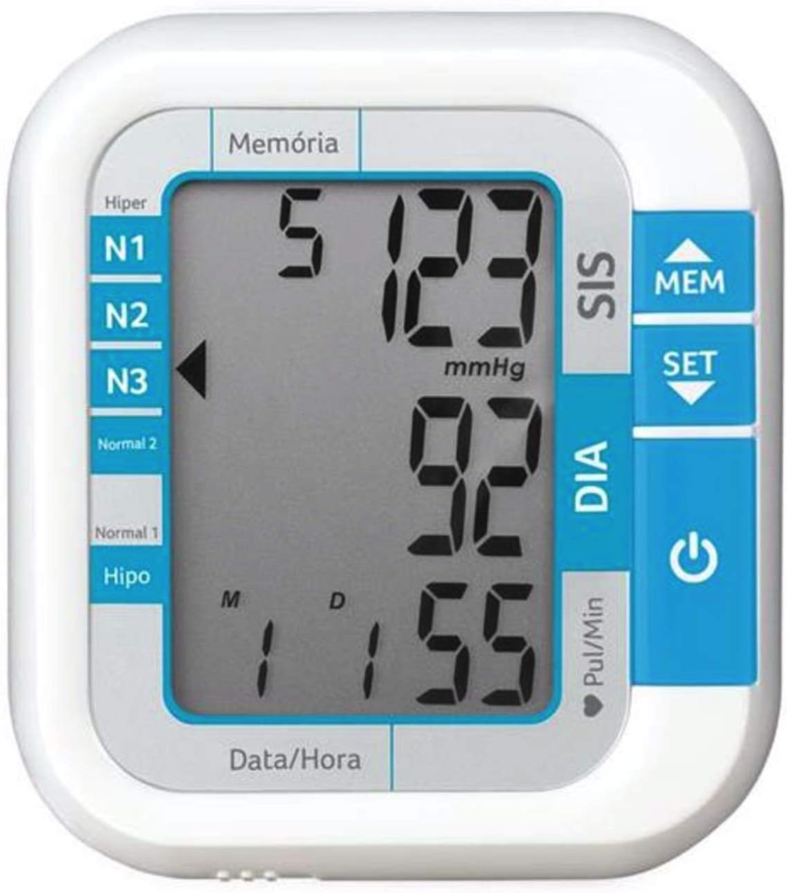Monitor de Pressão Arterial Digital de Pulso Multi Saúde - HC204 5