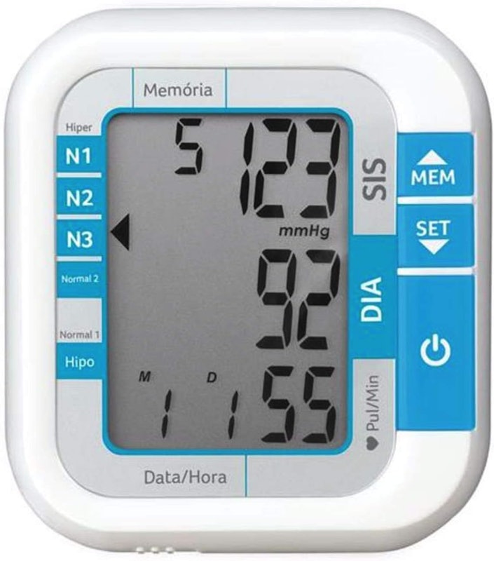 Monitor de Pressão Arterial Digital de Pulso Multi Saúde - HC204 5