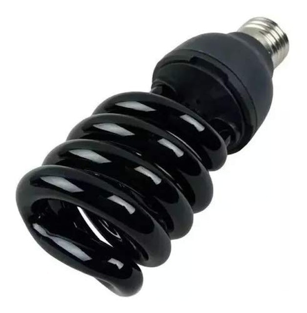 Lâmpada Fluorescente Neon Luz Negra 36 W 110 V E27 3