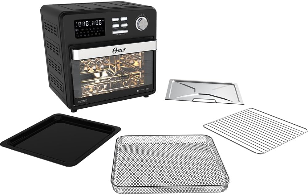 Forno e Air Fryer 15 L Oster Multifunções Compact 10 em 1 4
