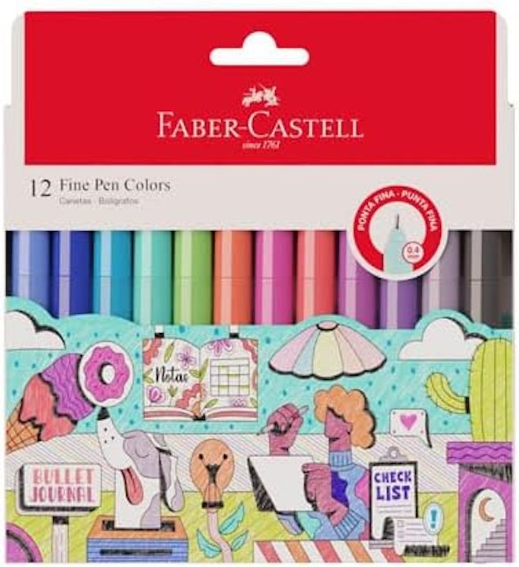 Caneta Ponta Fina Faber-Castell 1