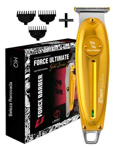 Máquina de Acabamento de Cabelo Profissional Force Ultimate 3