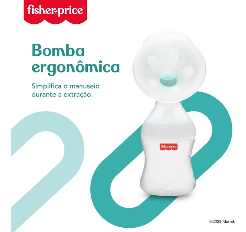 Bomba de Leite Materno Manual 130 ml com Sucção Suave 3