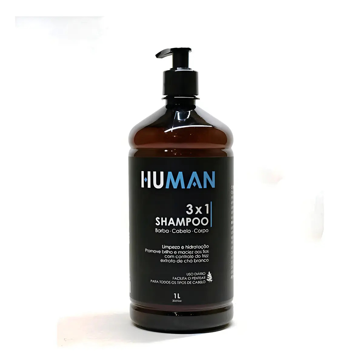 Shampoo para Barba 3 em 1 Barba, Cabelo e Corpo  1