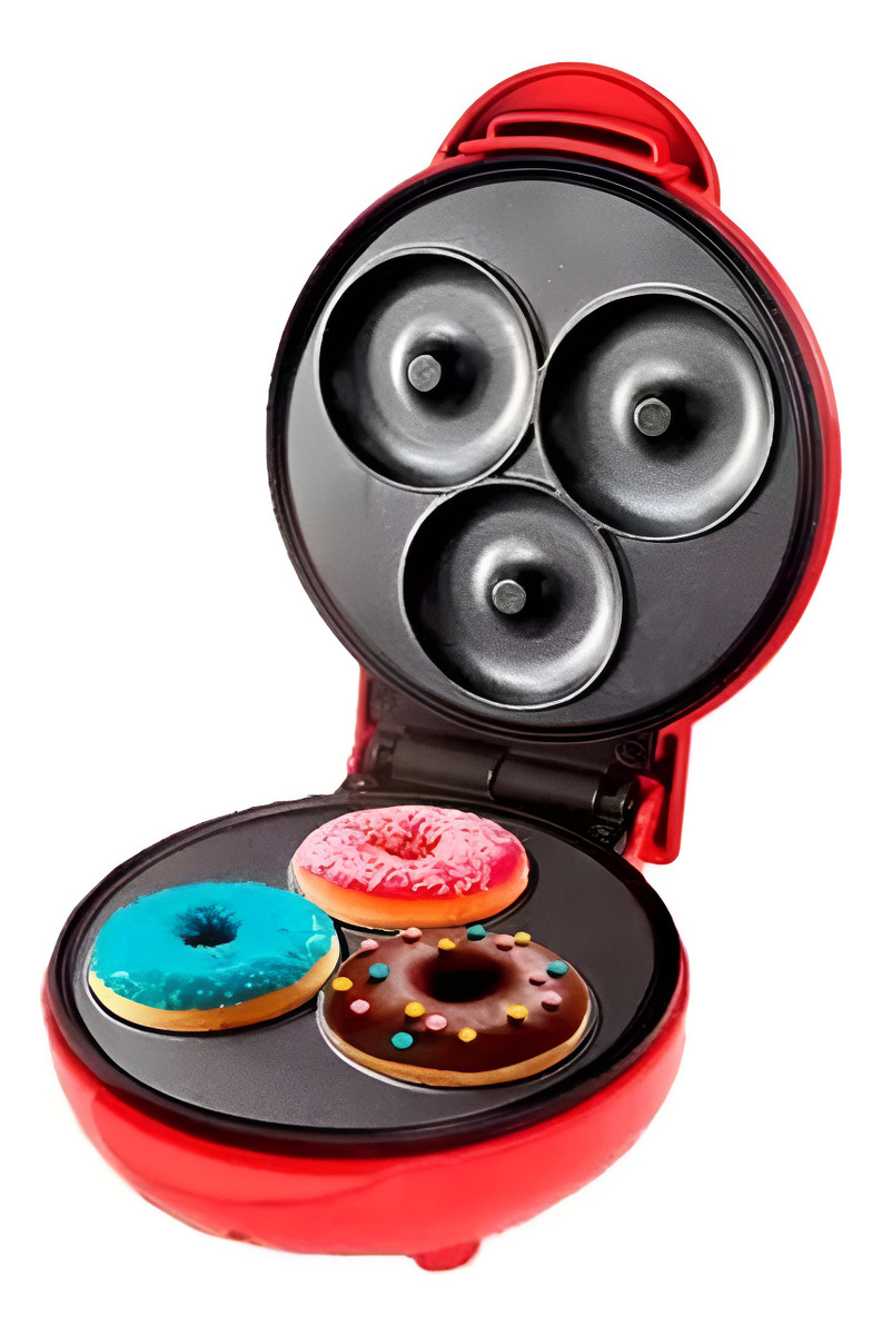 Máquina de Donuts e Mini Rosquinhas Dupla Face Compacta (110 V) 4