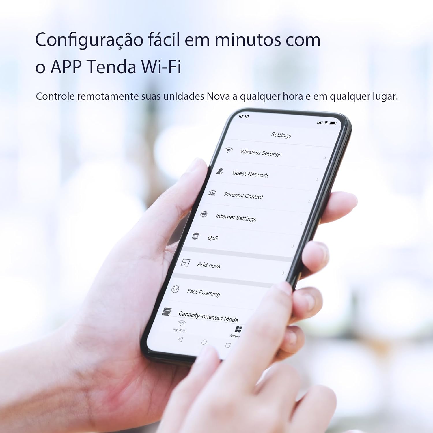 Roteador Wi-Fi Mesh Tenda Nova MW6 4