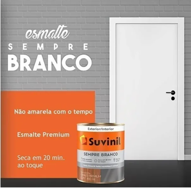 Esmalte Sempre Branco Acetinado 2