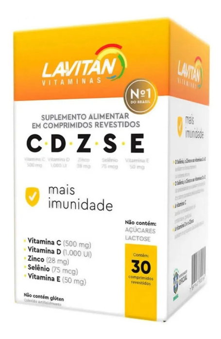 Lavitan Vitaminas CDZSE Mais Imunidade 3