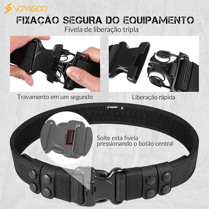 Cinto Tático Votagoo 3
