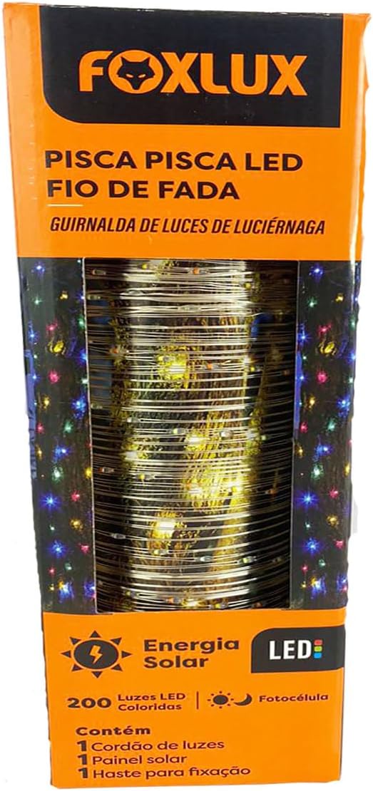 Pisca-Pisca LED Solar 1