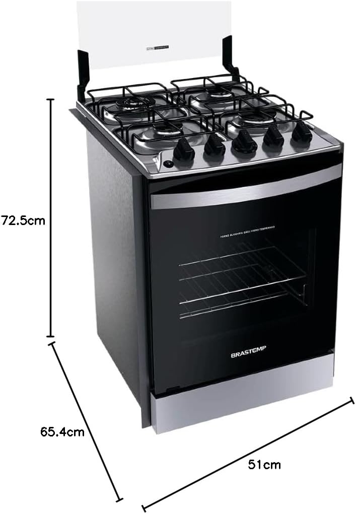 Fogão Brastemp 4 Bocas de Embutir 3