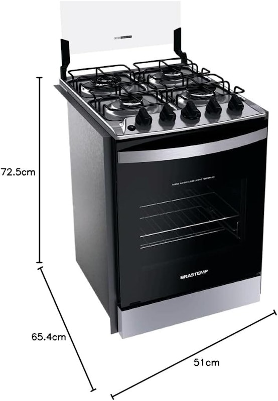 Fogão Brastemp 4 Bocas de Embutir 3