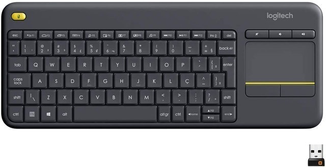 Mini Teclado Wireless Touch Keyboard Foto 1