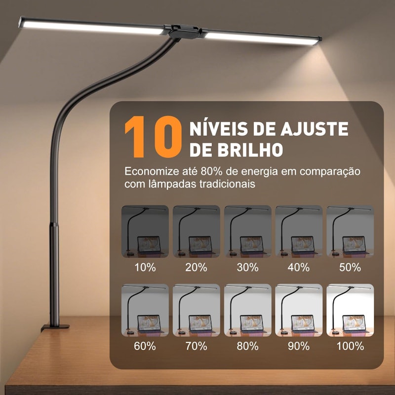 Luminária de Mesa LED QBuen 3